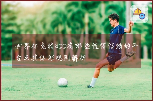 世界杯竞猜app有哪些值得信赖的平台及其体彩规则解析